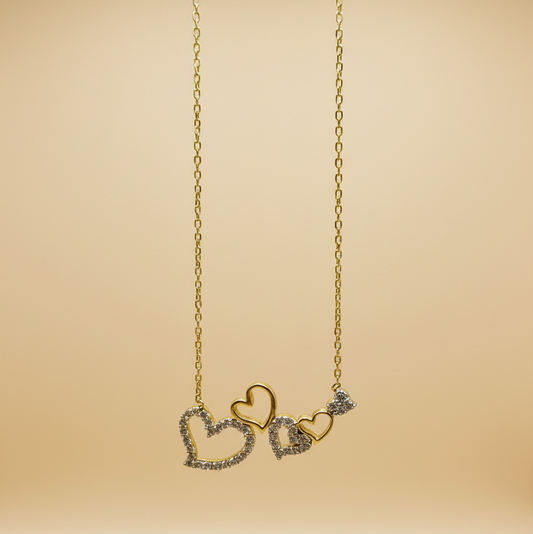 Kalp Kolye - Aydınlık Gölgesiz