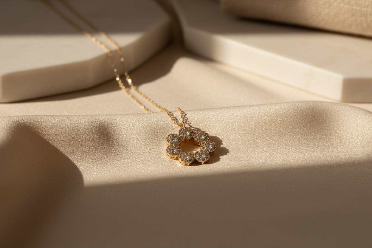 Lifestyle - Flower Pendant Necklace